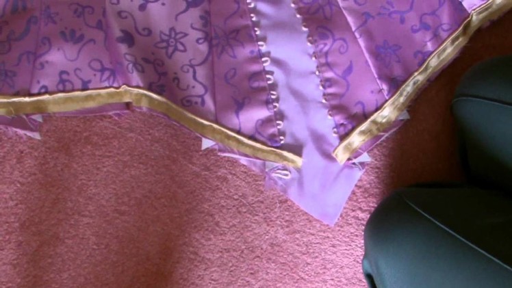Disney Rapunzel Costume Tutorial Part 3 Floaty Sleeves