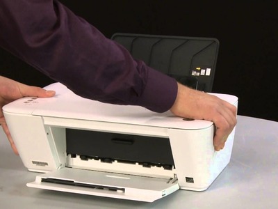 Fixing a Paper Jam - HP Deskjet 1510 All-in-One Printer