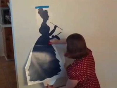 How to Apply Large Vinyl Wall Graphics