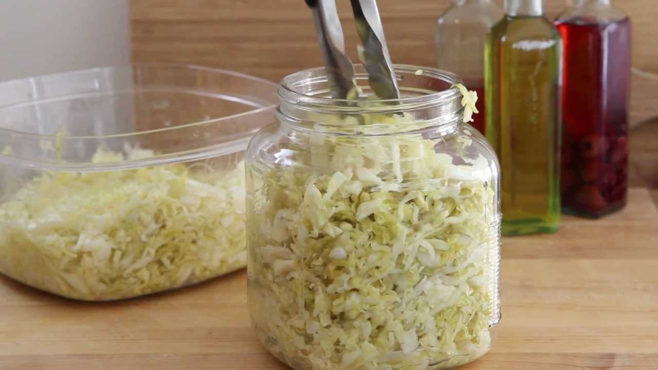 How to Can - Sauerkraut Recipe