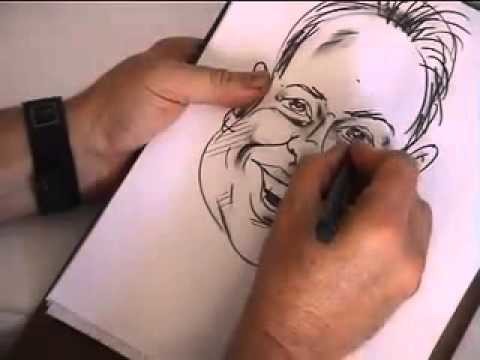 How To Draw Caricatures - Best Way on Youtube - Learn Quickly!!!!