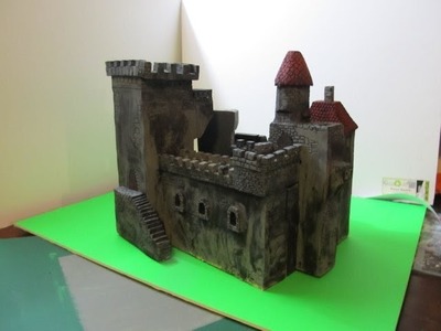 How to make a Foam Castle - that really looks fantastic!