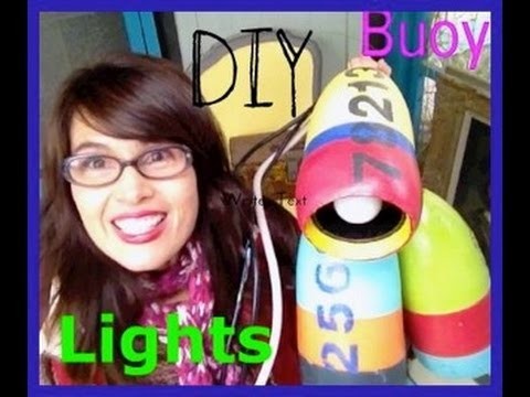 How to make a lamp from a fishing buoy, distress and paint using CeCe Caldwell products