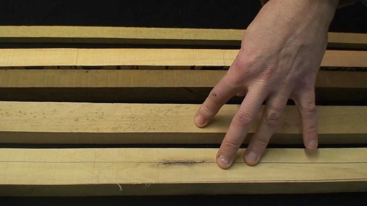 How to Make a longbow - Wood Selection -