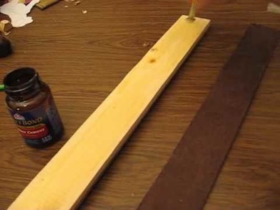 HOW TO MAKE AN INEXPENSIVE STROP