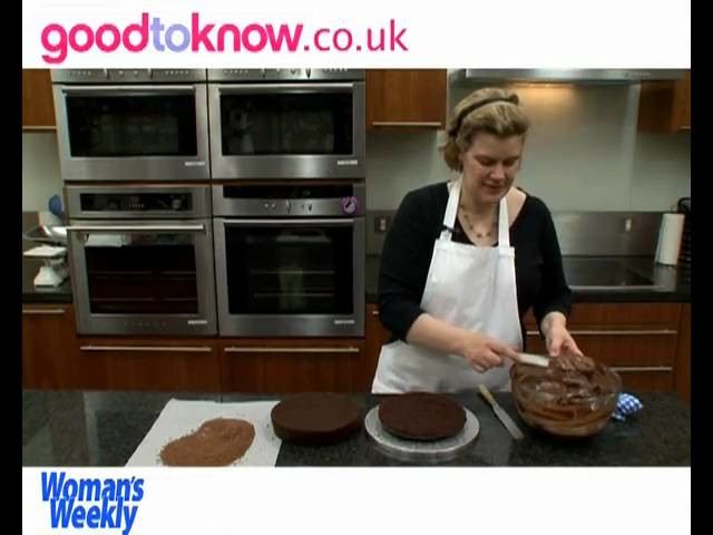 How to make Chocolate ruffle cake