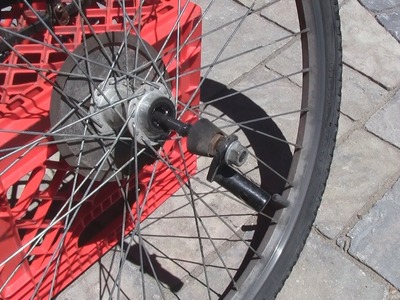 How to Replace a Wheel Axle on a Bicycle