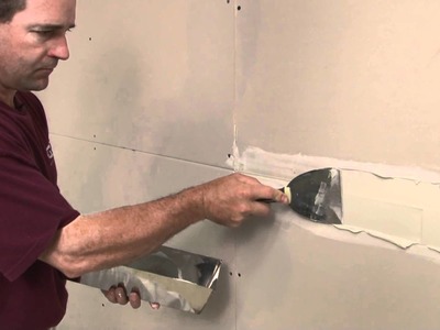 How To Tape a Drywall Joint - Part 1