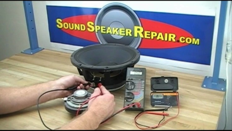 How To Test A Speaker or Tweeter Voice Coil