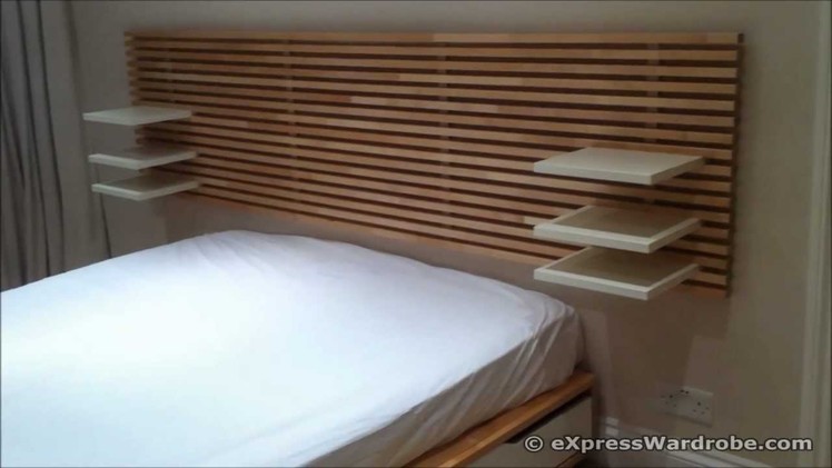 IKEA Mandal Storage Bed with Headboard