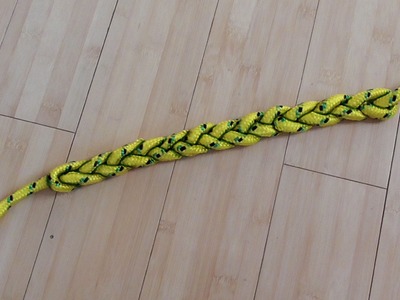 Learn How To Three Strand Flat Braid A Single Rope