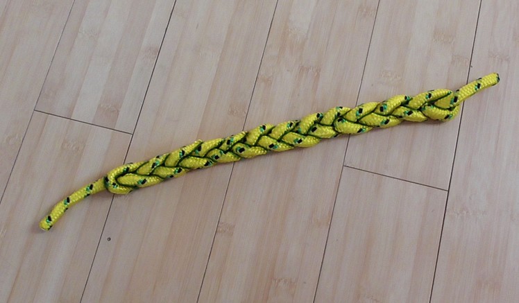 Learn How To Three Strand Flat Braid A Single Rope
