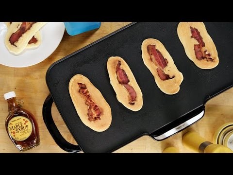Make This Pancakes and Bacon Mashup For Breakfast!