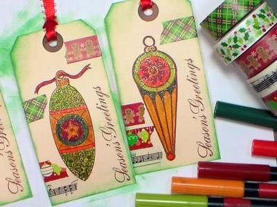 Quick Christmas Tag Workshop!