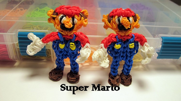 Rainbow Loom Super Mario Figure - How to- Action Figure Series