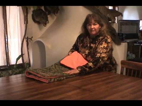 Sewing Camo blanket build it Part 1