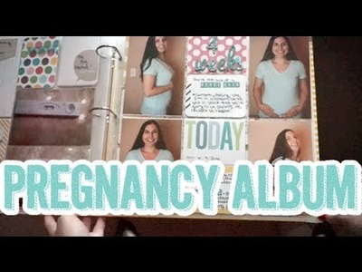 439: Pregnancy Project Life Style Scrapbook Album Share - Part 1