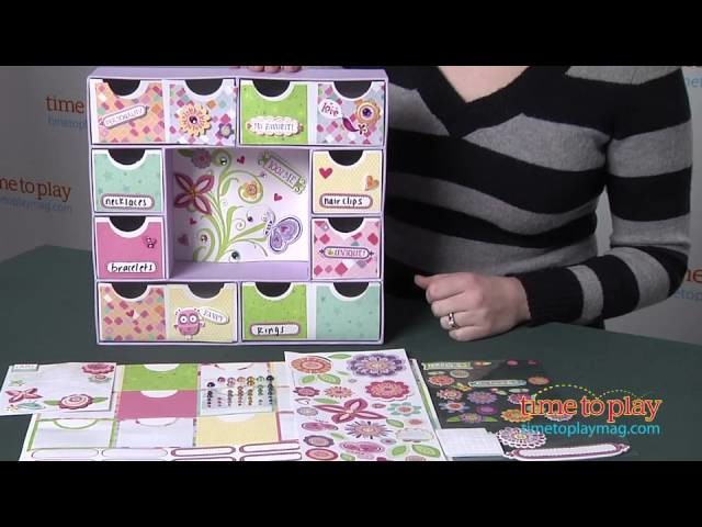 American Girl Crafts Create & Craft Jewelry Keeper from EKSuccess Brands