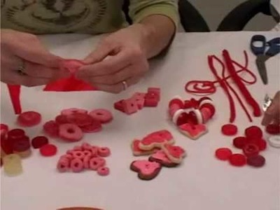 Birthday in a Box: Valentine's Day Edible Bracelet Craft