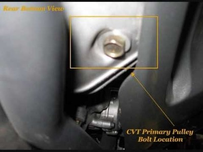 Burgman 650 - DIY - CVT Primary Pulley Bolt Replacement