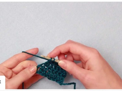 Crochet Stitch Guide: Double Crochet (dc)