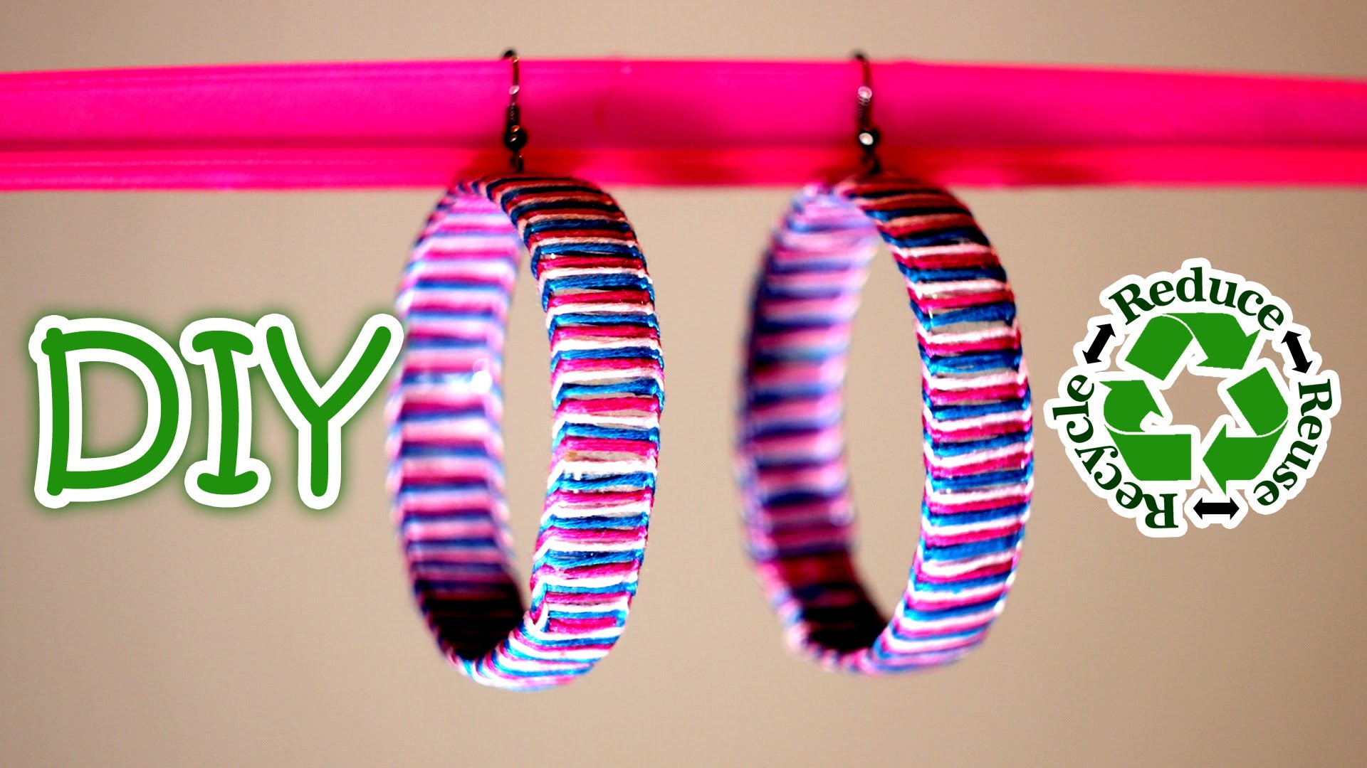 diy-earrings-out-of-a-recycled-plastic-bottle
