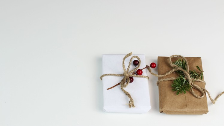 DIY - Easy Gift Wrap (for Small Gifts)