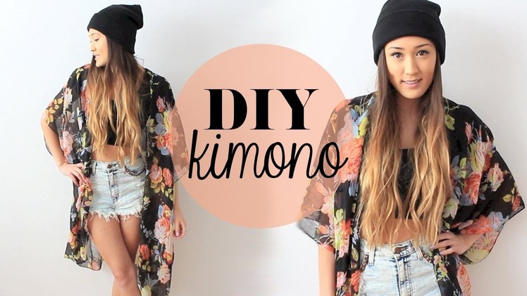 DIY: Easy Kimono | LaurDIY