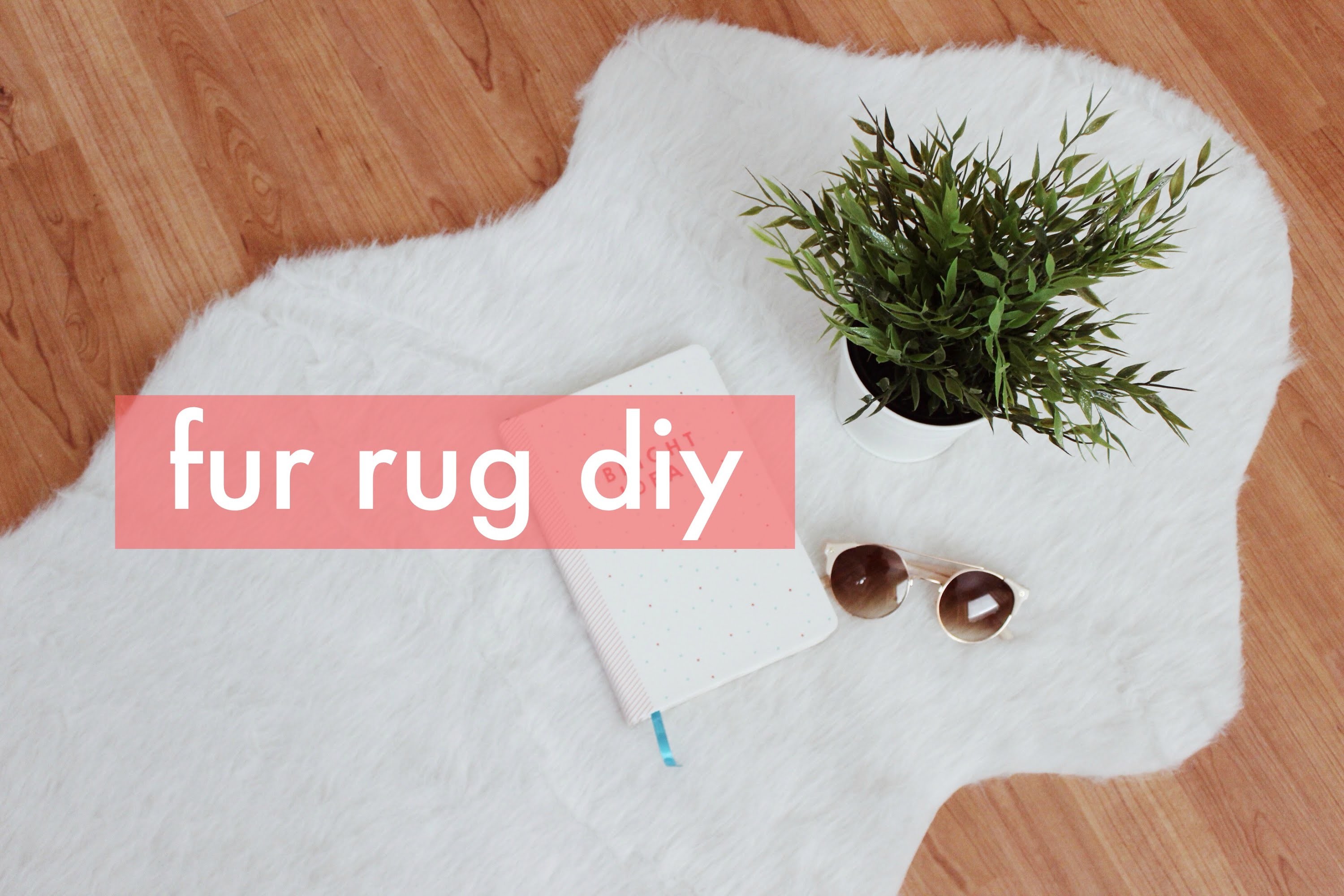 DIY Fur Rug Minimal Modern Room Decor   Diy Fur Rug Minimal Amp Modern BvWi O 