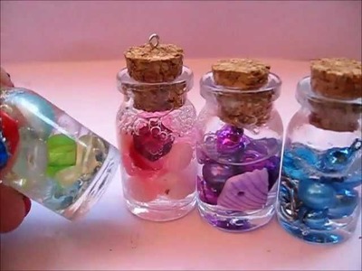 DIY Glass jar pendants! (Kawaii!)