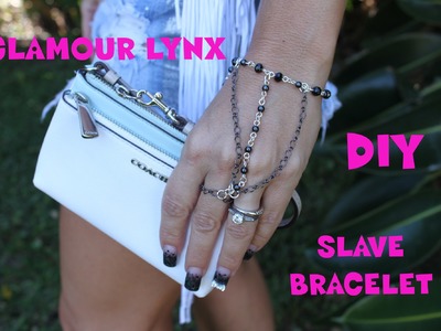DIY How to Make Easy Hand.Wrist Ring Chain Bracelet Glamour Lynx Youtube VideoTutorial 2014