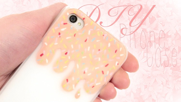 DIY Phone Cover - Super Easy and cute!