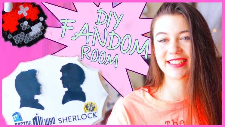 DIY Tumblr Inspired Fandom Room Decor with GlamWithJessie!
