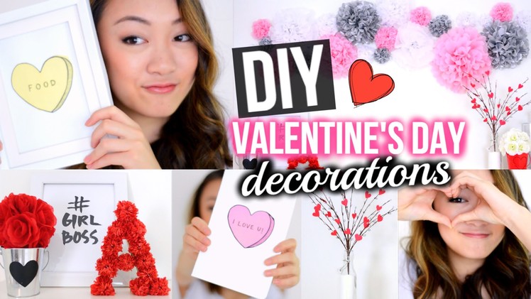 DIY Valentine's Day Room Decorations + Cards!