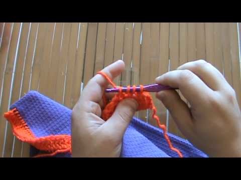 Halloween Crochet Towel Topper - Part 4