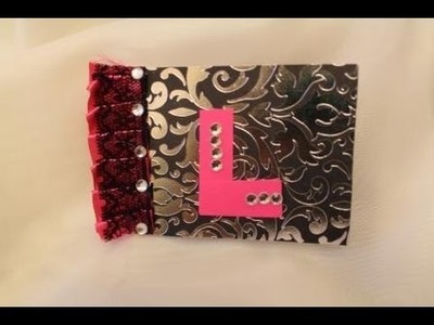 Handmade DIY Card: Easy Pink and Damask Card Tutorial