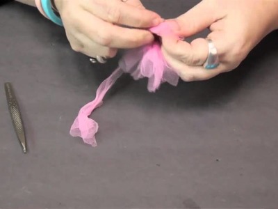How-to: a Tutu Hair Tie With Tulle : Cute Crafts