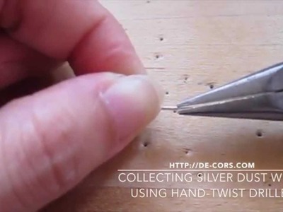 How To Collect Silver Bits and Silver Dust, Wire Wrapped Jewelry Tutorial