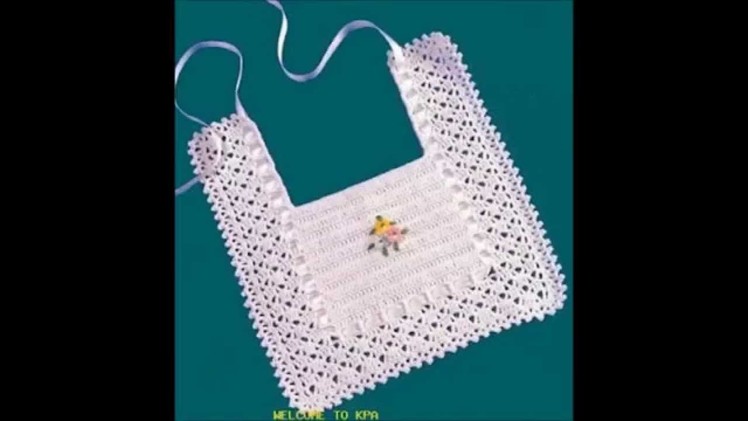 How to Crochet a Baby Bib Free Pattern