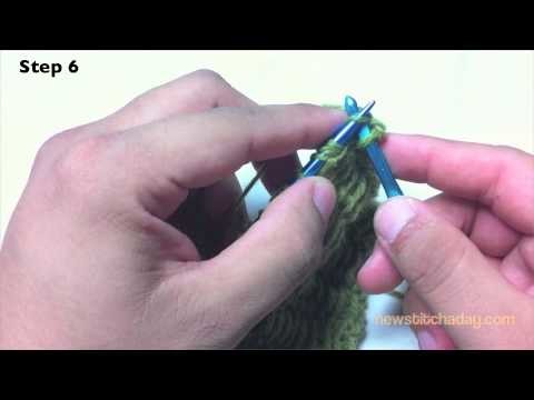 How to Knit The Single Crochet Bind Off