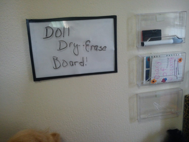 How To Make a Doll Dry-Erase Board