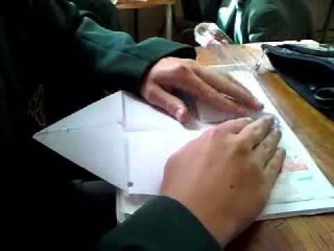 How to make a paper clapper