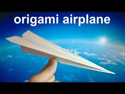 How to Make an Easy Origami Airplane