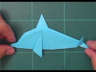 How to make an Origami Dolphin