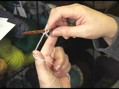 Knitting Instructional Video: How to Long Tail Cast-On Purl Wise