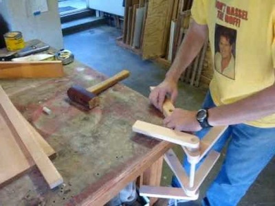 Make a folding step stool