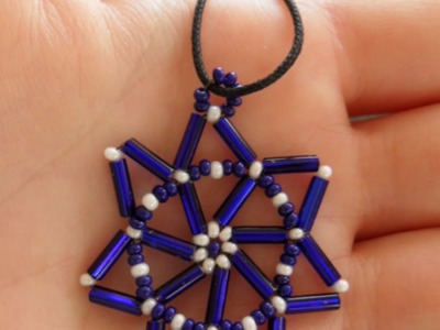 Make Pretty Beaded Star Christmas Decorations - Home - Guidecentral