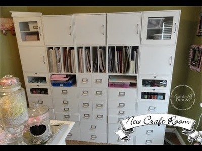 My NEW Craft Room!!! Featuring Jetmax Craft Storage!