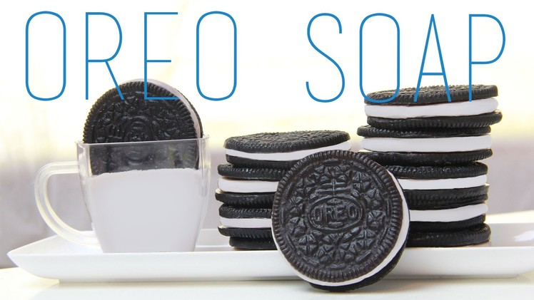 Oreo Soap Tutorial - How To Make Oreo Cookie (Food) Soap