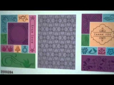 Provo Craft - Cuttlebug Embossing Folders by ProvoCraft 2011